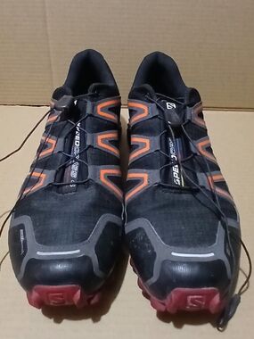Salomon Men's Speedcross 4 Quick Lace Shoes Size 12
